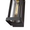 Z-Lite Glenwood 1 Light Outdoor Wall Sconce, Black & Clear 586S-BK - alternate 6